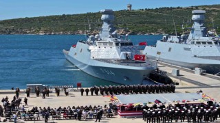 TCG Kınalıada Foçadan Japonya seferine çıktı