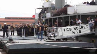 TCG Nusret Müze Gemisi, İzmirde ziyarete açıldı