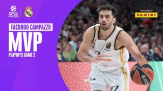 THY Euroleaguede play-off 2. maçların MVPsi Facundo Campazzo