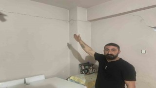 Tokat depreminde Kayserideki evde hasar iddiası