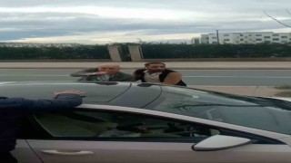 Trafikte tartıştığı sürücüye bıçak çekti, hakaretler savurdu