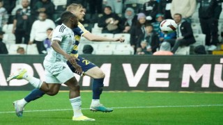 Trendyol Süper Lig: Beşiktaş: 1 - MKE Ankaragücü: 0 (İlk yarı)