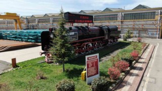Türkiyenin ilk yerli ve milli lokomotifi ‘Bozkurt Sivasta sergileniyor