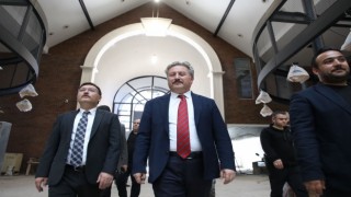 Vali Çiçek ve Başkan Palancıoğlu Çarşı Melikgaziyi inceledi