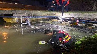 Vanda 2 yaşındaki çocuğun akarsuya düştüğü ihbarı ekipleri alarma geçirdi