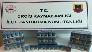 Vanda 520 paket kaçak sigara ele geçirildi
