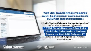 Yurt dışı borçlanması yaparak aylık bağlatacaklara kolaylık