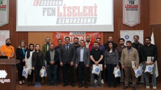 1. Fen Liseleri Sempozyumunun kapanış programı gerçekleştirildi
