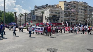 1 Mayıs Denizlide coşkuyla kutlandı