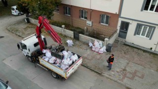 1 yılda 29 bin ton molozun çevreyi kirletmesi önlendi