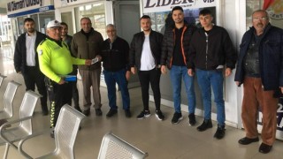 120 bin yolcuya emniyet kemeri bilgilendirmesi