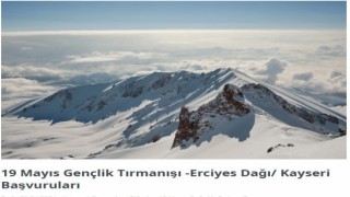 19 Mayıs Erciyes tırmanışı için başvurular başladı