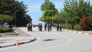 450 km pedal çevirerek Samsunda ulaştılar