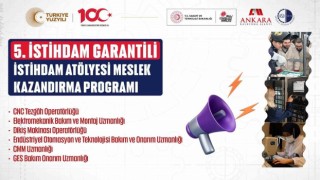 5. İstihdam Atölyesi Meslek Kazandırma Programı başvuruları başladı