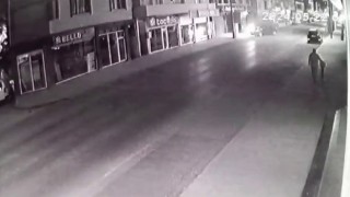 6 kişinin yaralandığı kaza anı kamerada