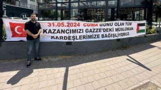 Adanada bir tatlıcı bir günlük gelirinin tamamını Filistin halkına bağışlayacak