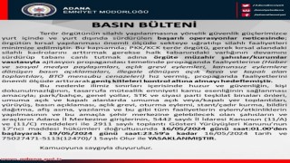 Adanada yürüyüş ve gösterilere geçici yasak