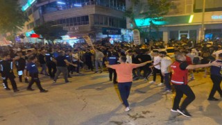 Adıyamanda Fenerbahçe-Galatasaray maçı sonrası kavga