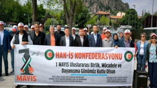 Afyonkarahisarda 1 Mayıs kutlamaları başladı