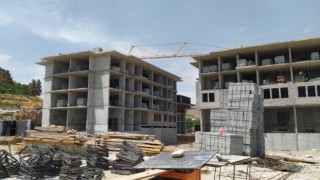 Akçadağ çarşısında inşaatlar yükseliyor