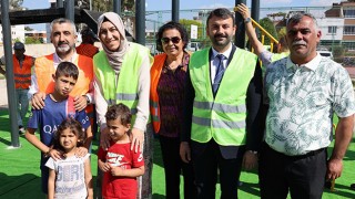 Akdeniz Belediyesi, Ahmet Kaya Parkını Yeniliyor