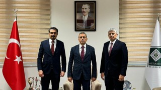 Aksa Çukurova Doğalgaz’dan Başkan Çenet’e “Hayırlı olsun” ziyareti