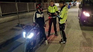 Alacada polisten asayiş ve huzur uygulaması
