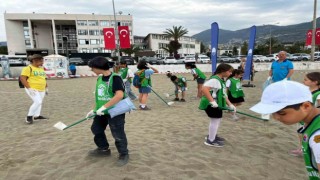 Alanyada yılın ilk çöp kategorize çalışması yapıldı