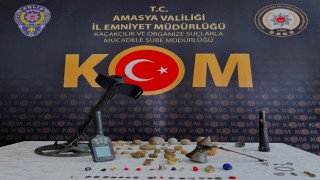Amasyada 83 tarihi eser ele geçirildi