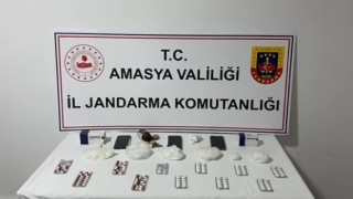 Amasyada jandarmadan uyuşturucu operasyonu: 2 gözaltı