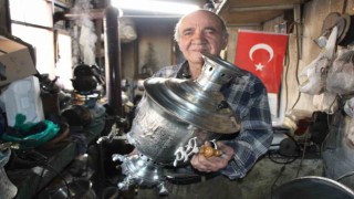 Amasyanın son semaver ustalarından Mustafa Sofu, hayatını kaybetti