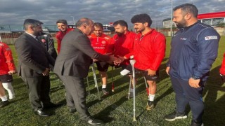 Ampute Futbol Milli Takımı ve Çorum FKya, Alacadan anlamlı ziyaret