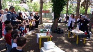Anaokulunda bilim şenliği: Hem öğrendiler hem de eğlendiler