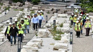 Ankara Büyükşehir Belediyesinin ‘Miras Şantiye Gezileri devam ediyor