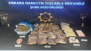 Ankarada uyuşturucu operasyonu: 3 şüpheli gözaltına alındı
