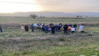 Antalyada otomobil takla attı: 2 ölü, 3 yaralı