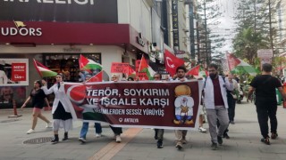 Antalyalı hekimlerden Filistin için ‘Sessiz Yürüyüş
