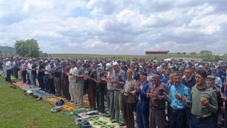 Aslanapanın Pınarbaşı Mahallesinde yağmur duası
