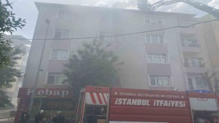 Avcılarda korkutan baca yangını