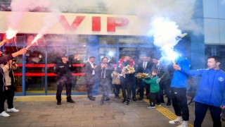 Avrupa şampiyonuna memleketi Trabzonda coşkulu karşılama
