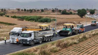 Aydın Büyükşehir Belediyesi yol yapım çalışmalarına devam ediyor