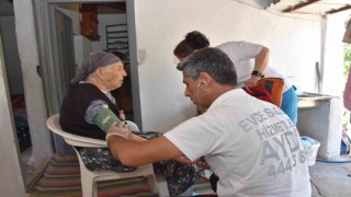 Aydında vatandaşlar evde sağlık hizmetlerinden memnun