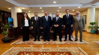 Azerbaycan Ankara Büyükelçisi Reşad Memmedovdan RTÜKe ziyaret
