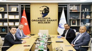 Azerbaycanın ticaret temsilcileri Kütahya OSByi ziyaret etti