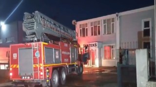 Baca yangını korkuttu