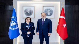 Bakan Fidan, BM Kadın Birimi İcra Direktörü Bahousu kabul etti