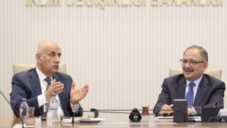 Bakan Özhaseki’ye Kahramanmaraş Heyetinden Ziyaret