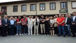 Balıkesirde gençler Ata Emre Akman için toplandı
