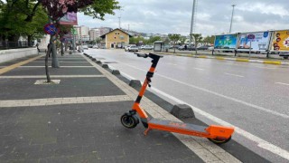 Bandırmada e-scooterlar trafiği tehlikeye sokuyor