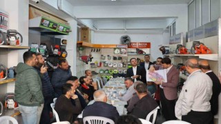 Başkan Arı sanayi esnafı ile buluştu